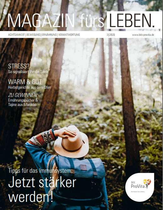 Cover Magazin fürs Leben