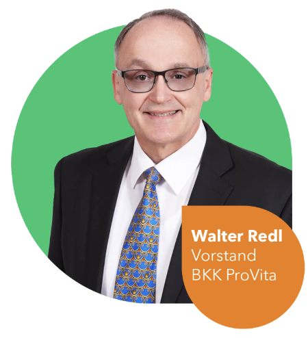 Walter Redl, Vorstand der BKK ProVita